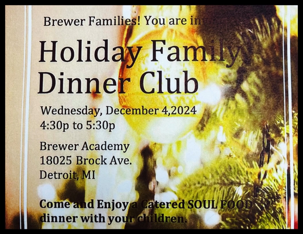 Holiday Family Dinner Club